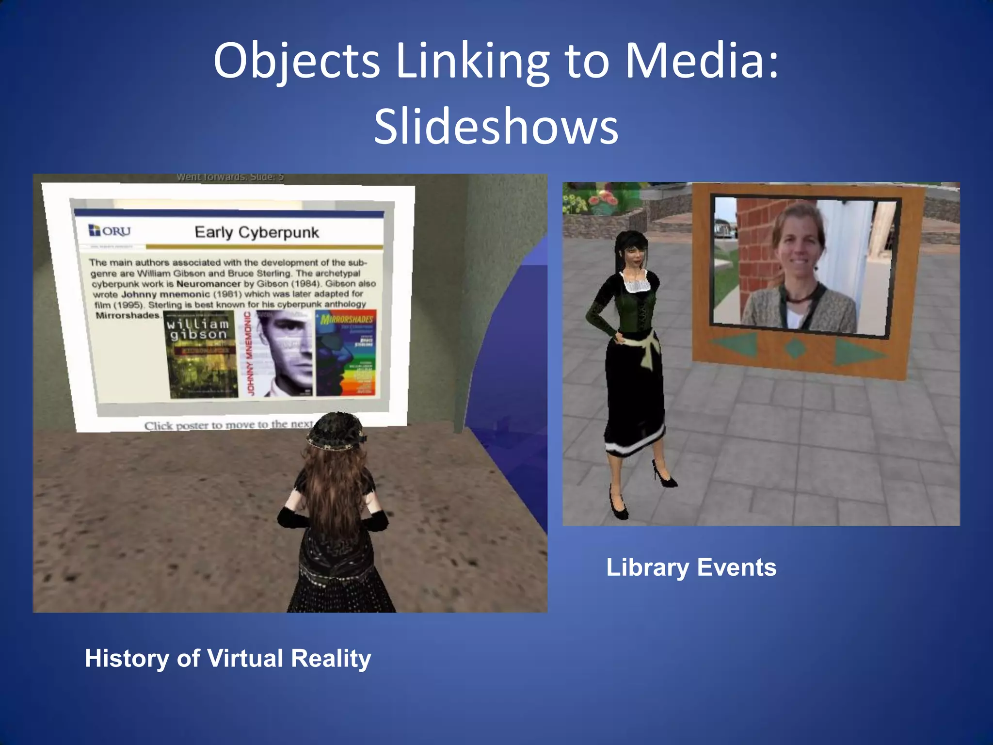 Libraries And Second Life