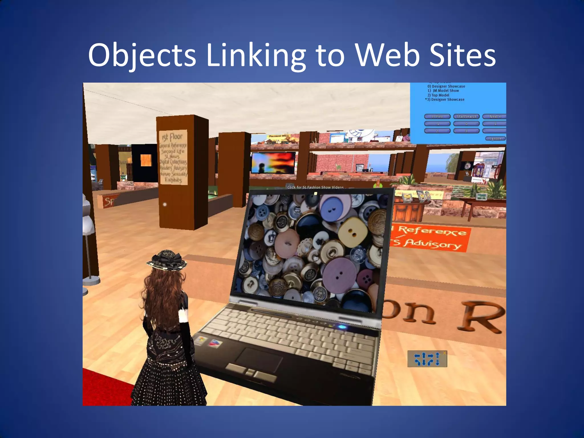 Libraries And Second Life