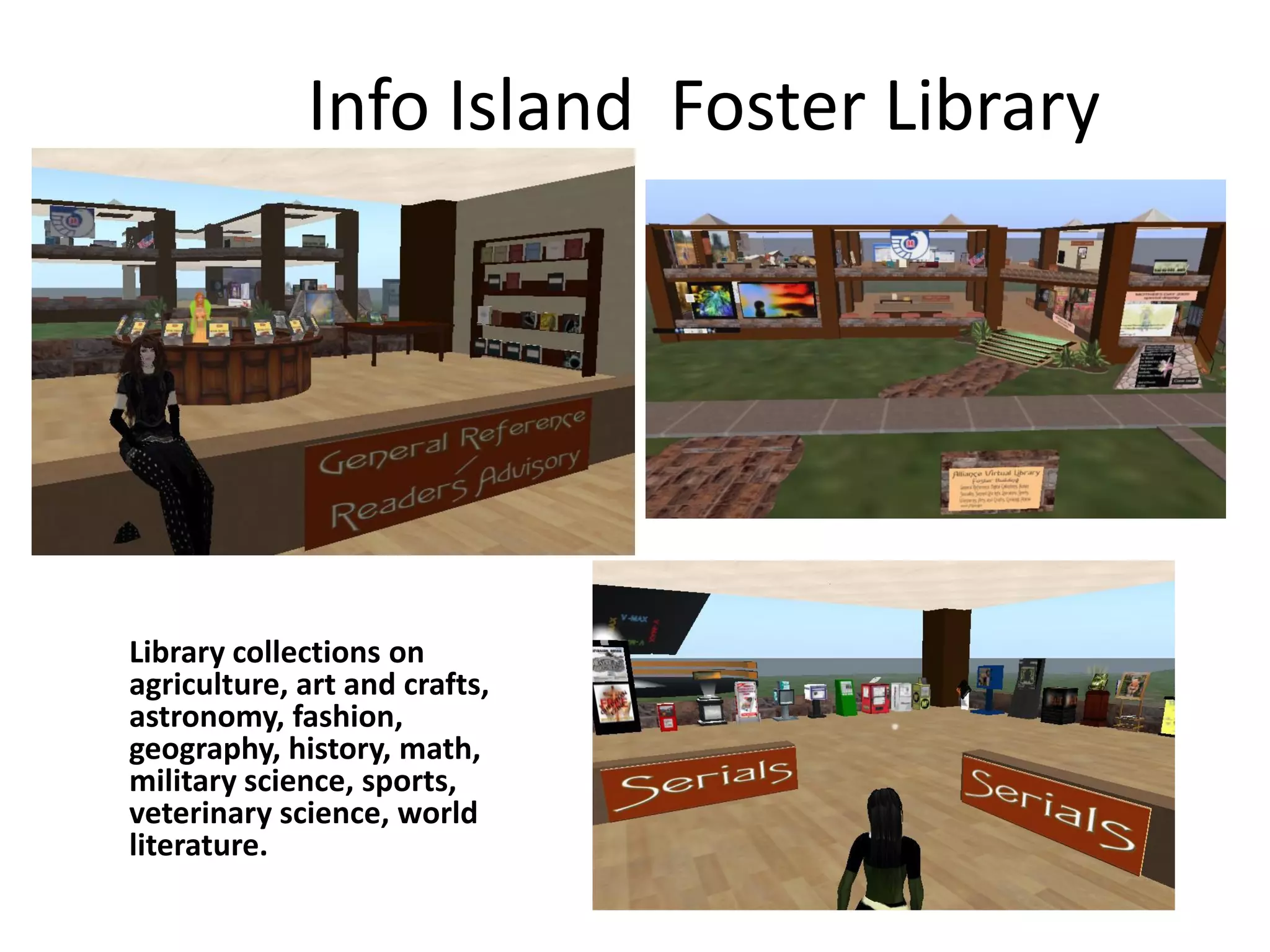 Libraries And Second Life