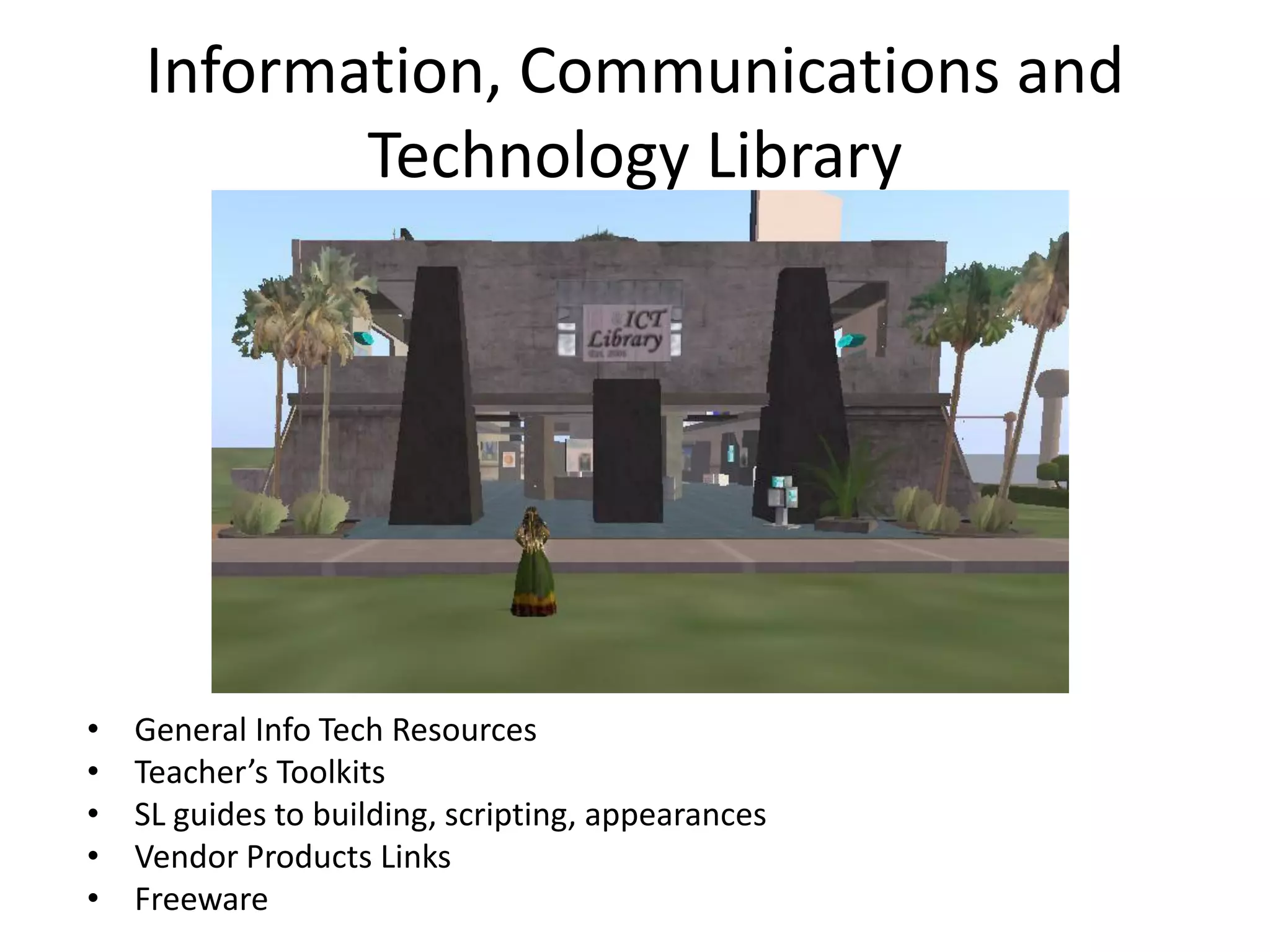 Libraries And Second Life