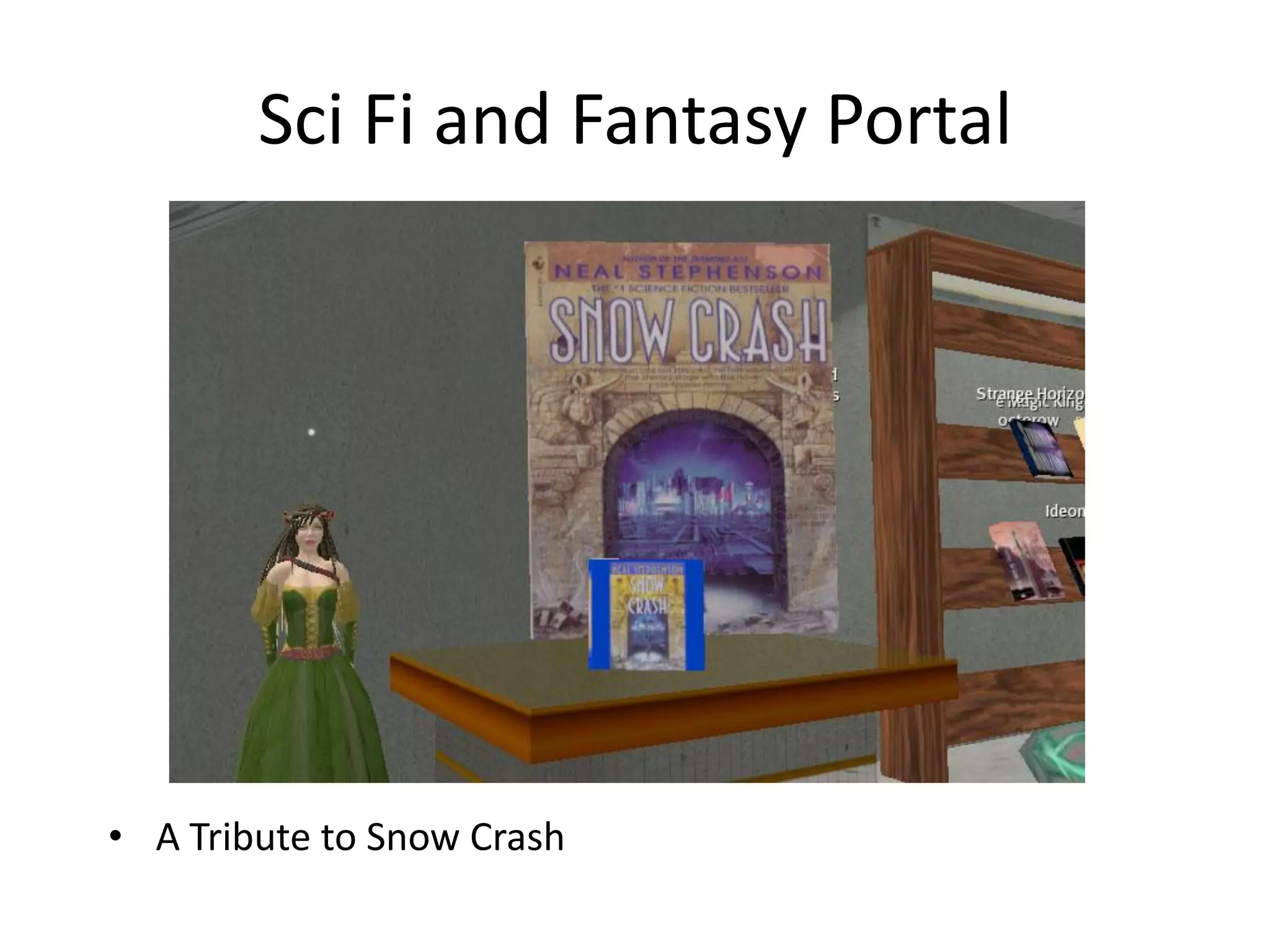 Libraries And Second Life