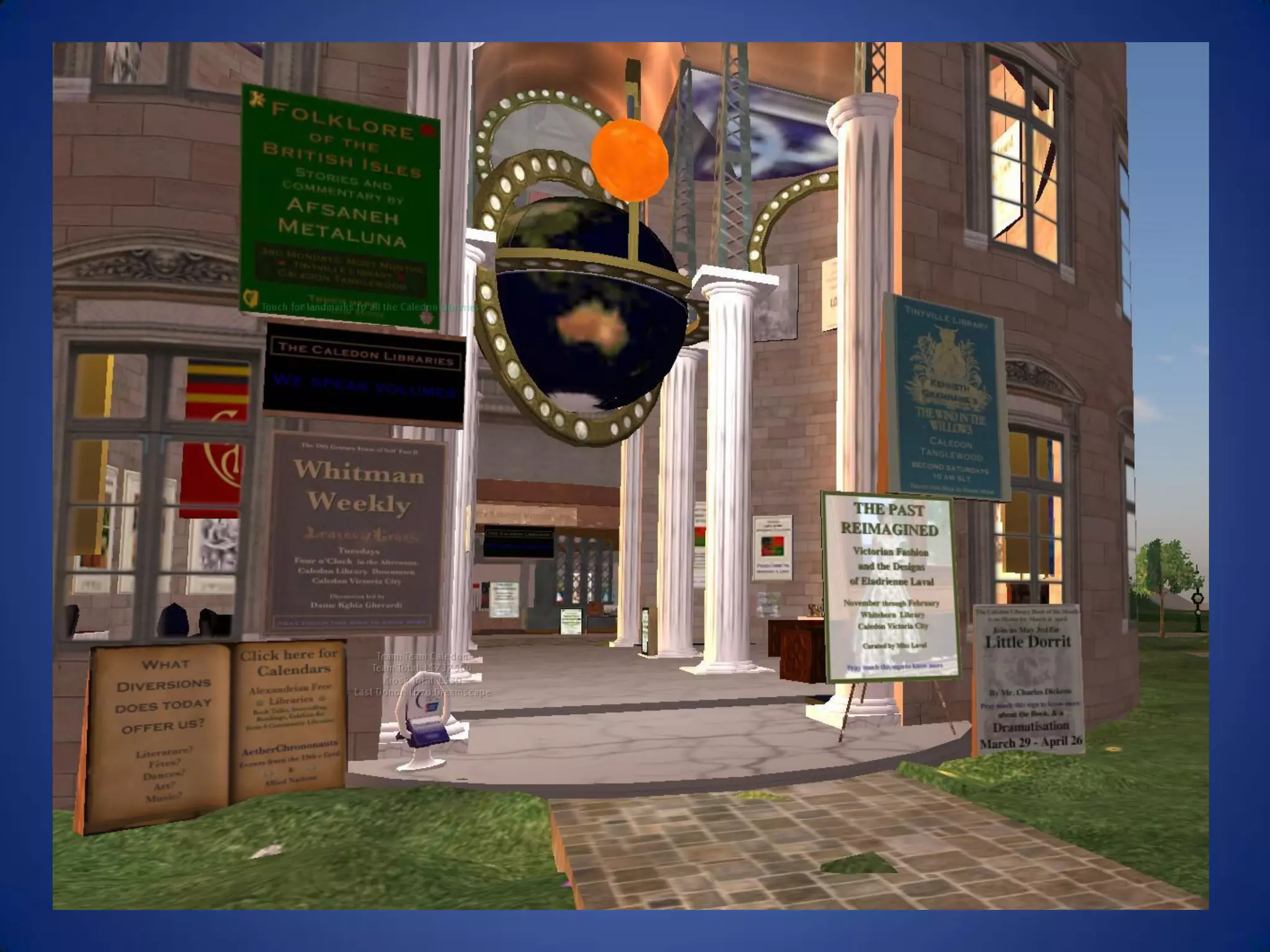 Libraries And Second Life