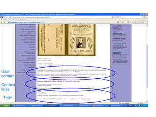 Tags User  content Context links 