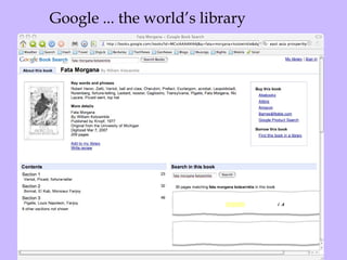 Google ... the world’s library 