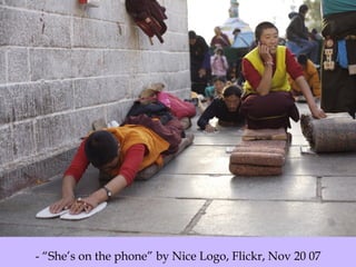 - “She’s on the phone” by Nice Logo, Flickr, Nov 20 07 