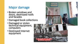 Destroyed Technical Destruction caused by russia’s war in Ukraine | PDF