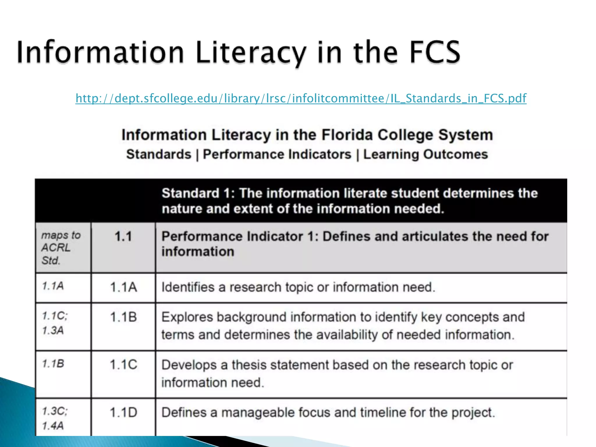 http://dept.sfcollege.edu/library/lrsc/infolitcommittee/IL_Standards_in_FCS.pdf
 