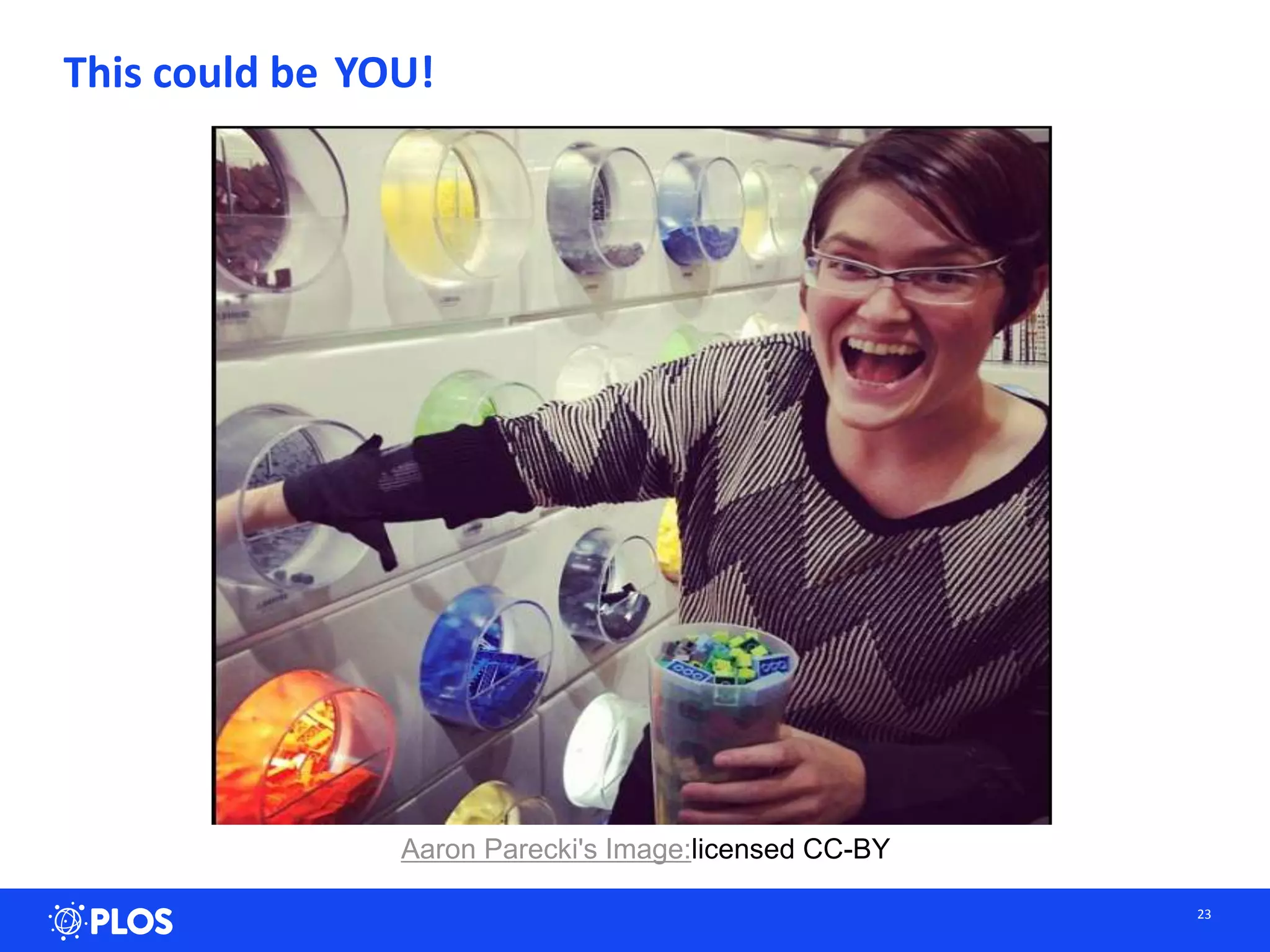 This could be YOU!
23
Aaron Parecki's Image:licensed CC-BY
 