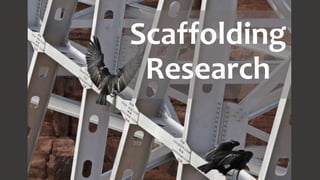 Scaffolding
Research
 