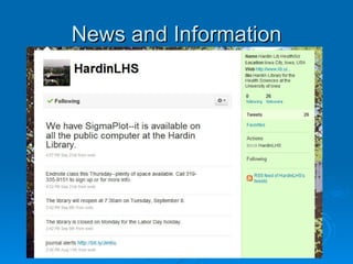 News and Information 