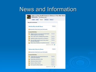 News and Information 