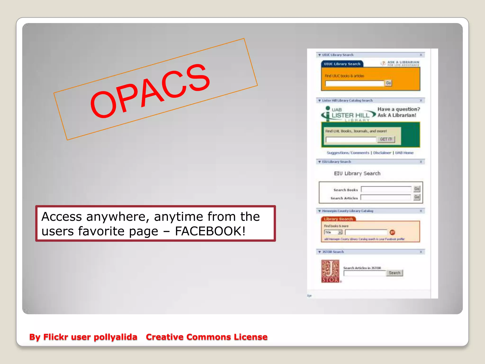 Libraries On Facebook