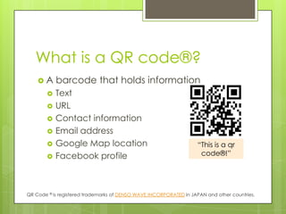 Libraries Thriving QR Code Seminar | PPTX | Desktop Publishing ...