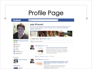Profile Page
 