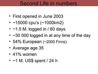 <ul><li>First opened in June 2003  </li></ul><ul><li>~15000 cpu’s (~1000km2) </li></ul><ul><li>~1.5 M. logged in / 60 days...