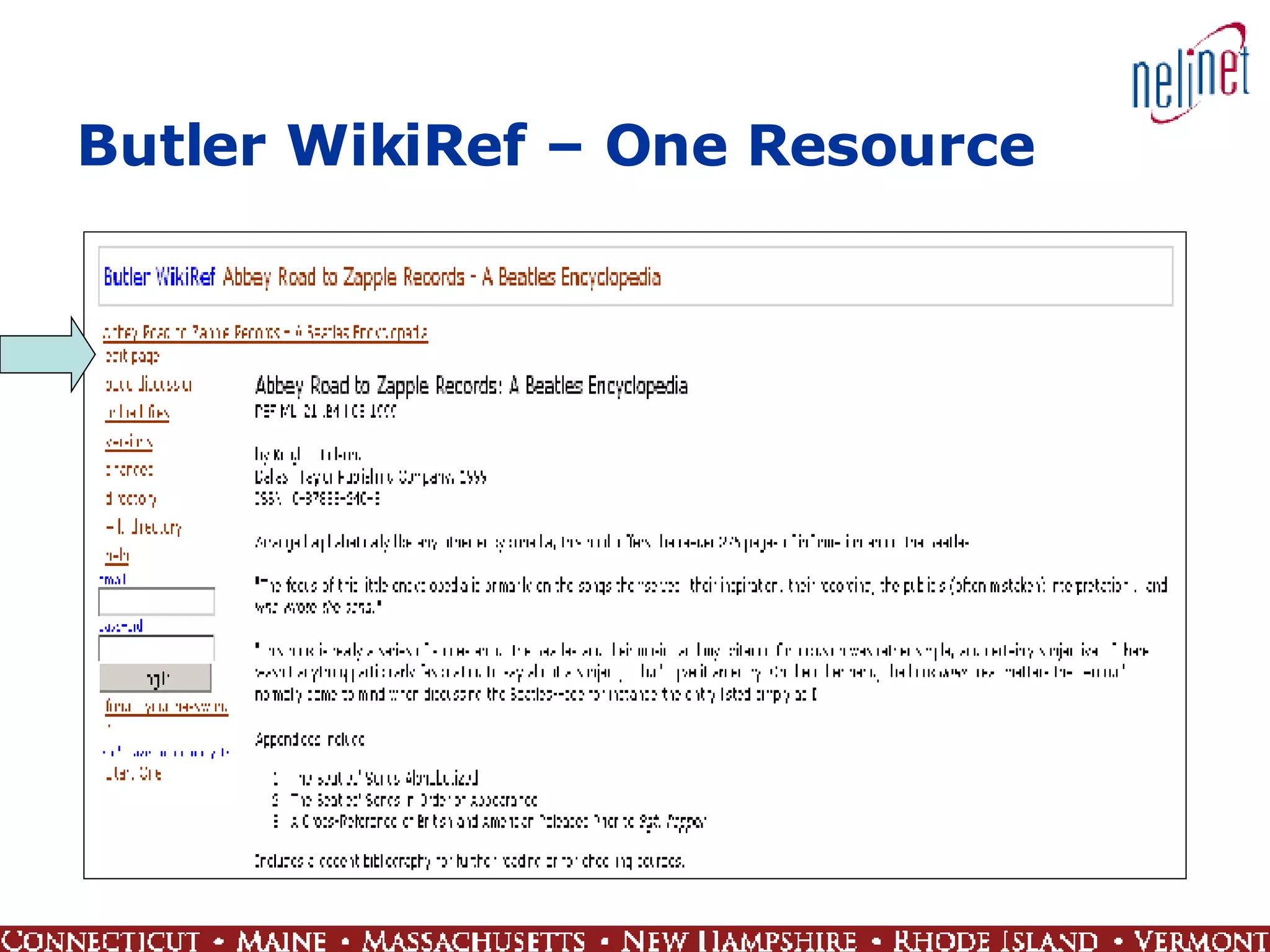 Butler WikiRef – One Resource 