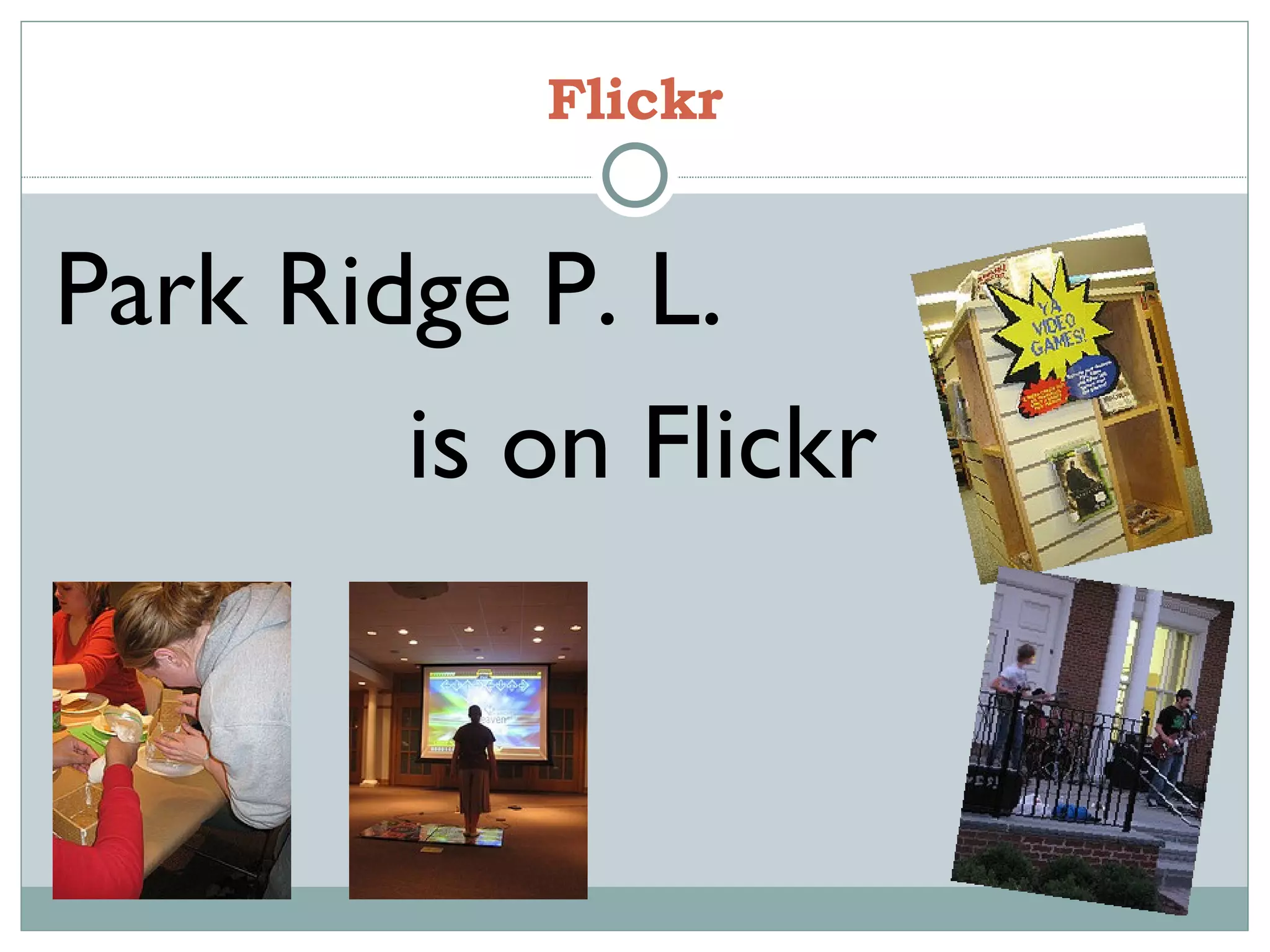 Flickr Park Ridge P. L. is on Flickr 