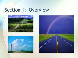 Section 1:  Overview 