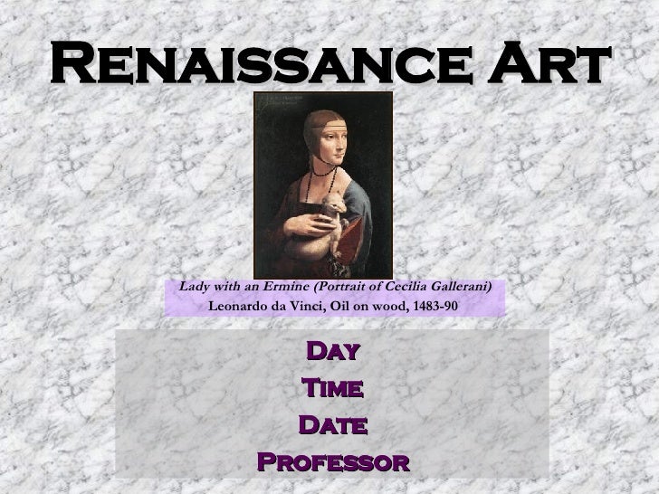 Library Instruction For Renaissance Art - 