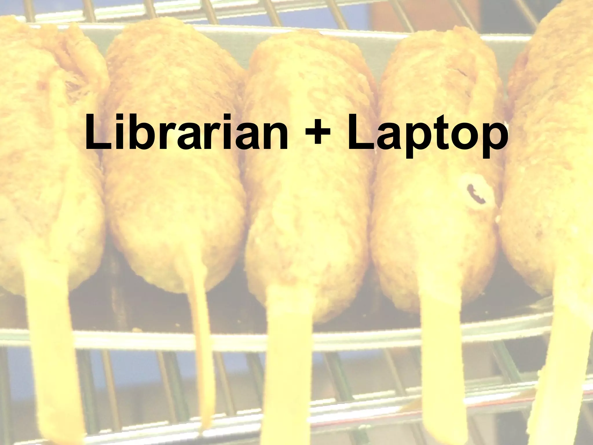 Librarian + Laptop 
