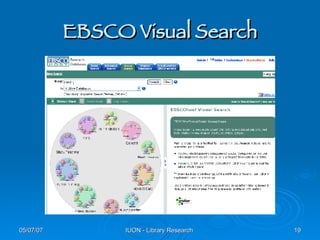 EBSCO Visual Search 