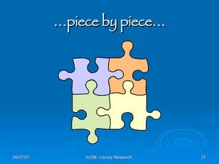 … piece by piece… 