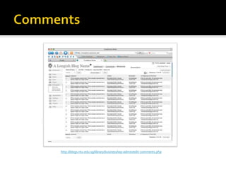 Library 2.0 : Weblogs : Wordpress