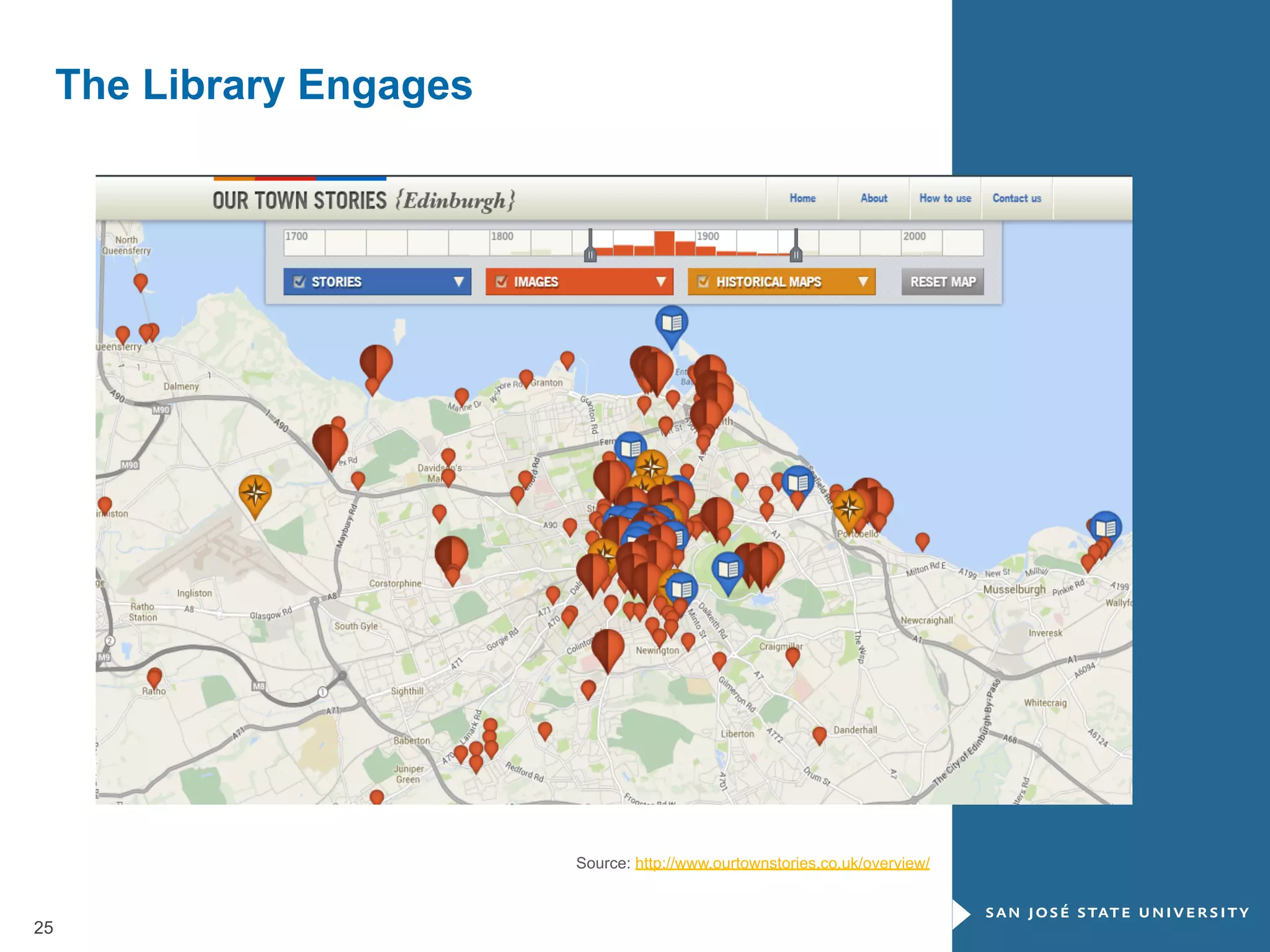 The Library Engages

Source: http://www.ourtownstories.co.uk/overview/

25

 