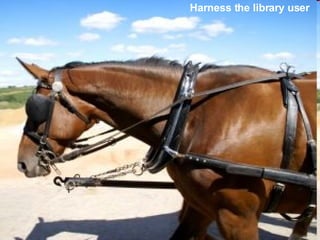 Harness the library user 