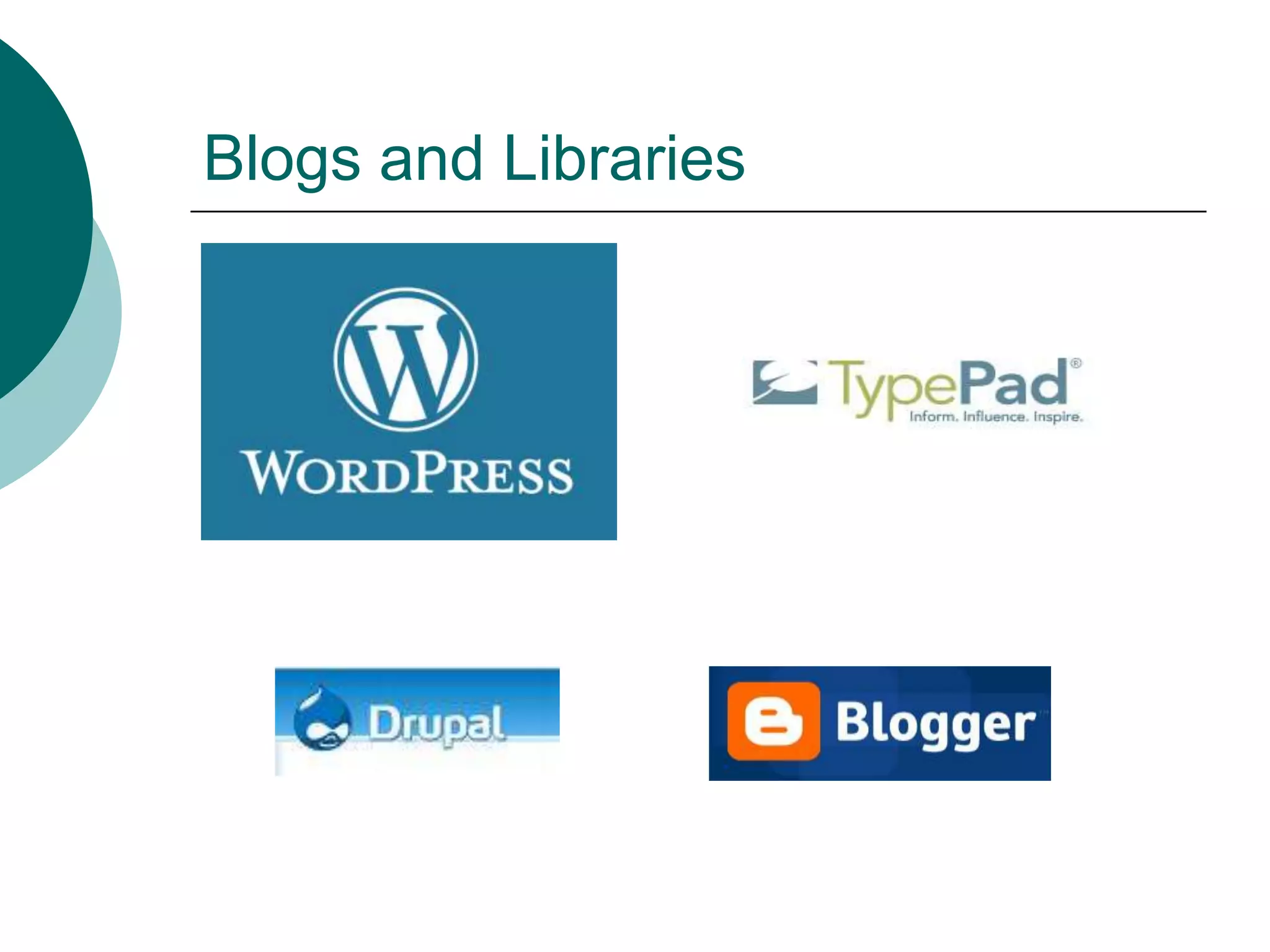Blogs and Libraries