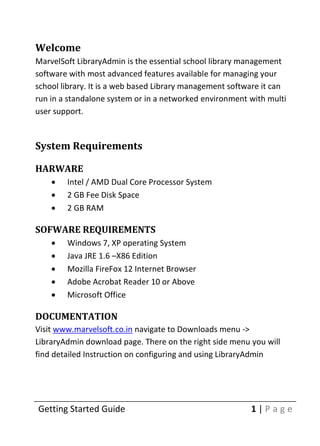 Library Management Software | PDF