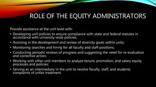 What Does the Equity Administrator Do, Anyway?