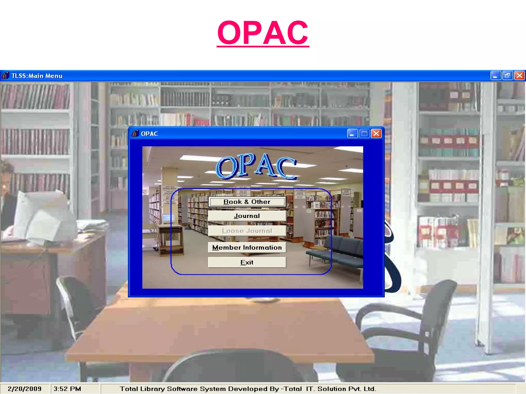 OPAC
 