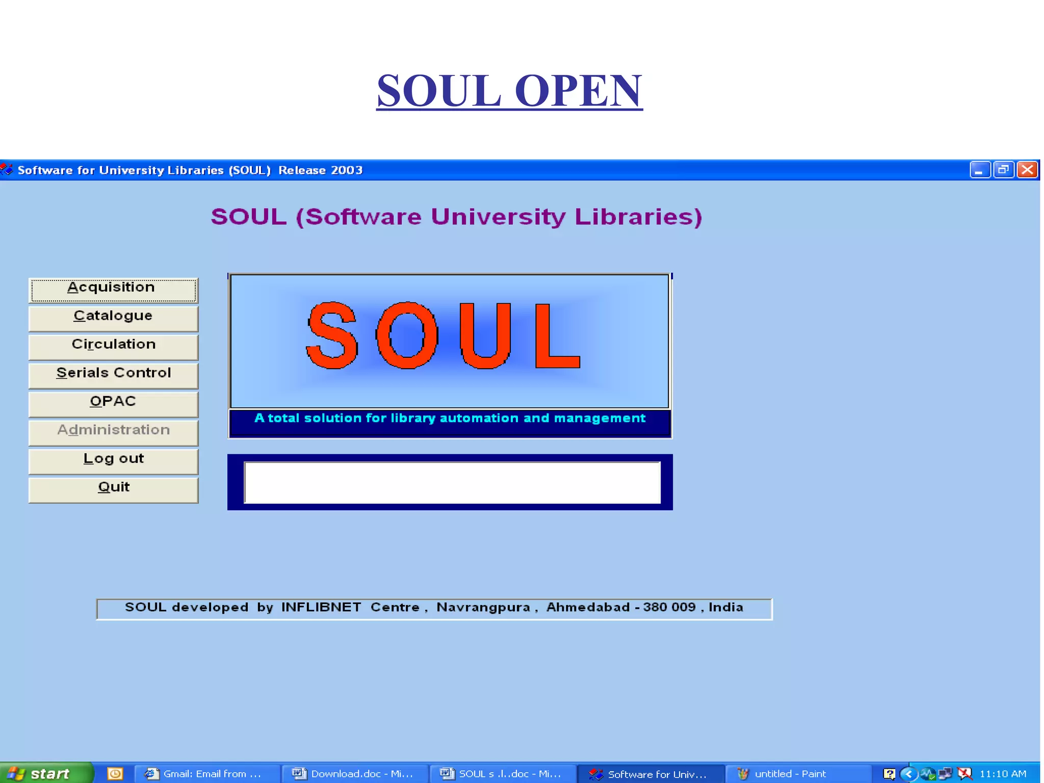 24
SOUL OPEN
 
