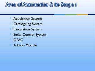 Opac Library Devices Module LibraryLibrary Automation and Use of Open Source Software automation ...