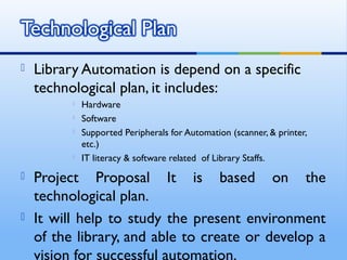 LibraryLibrary Automation and Use of Open Source Software automation and use of open source software
