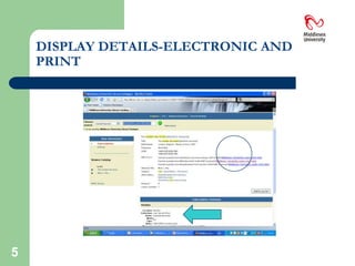 DISPLAY DETAILS-ELECTRONIC AND PRINT5