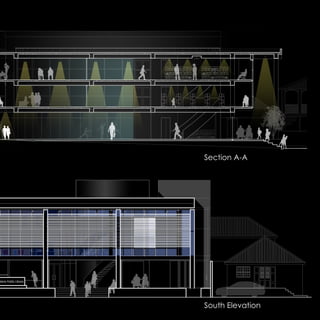 Section A-A




South Elevation
 