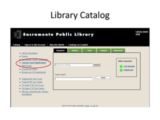 Library Catalog