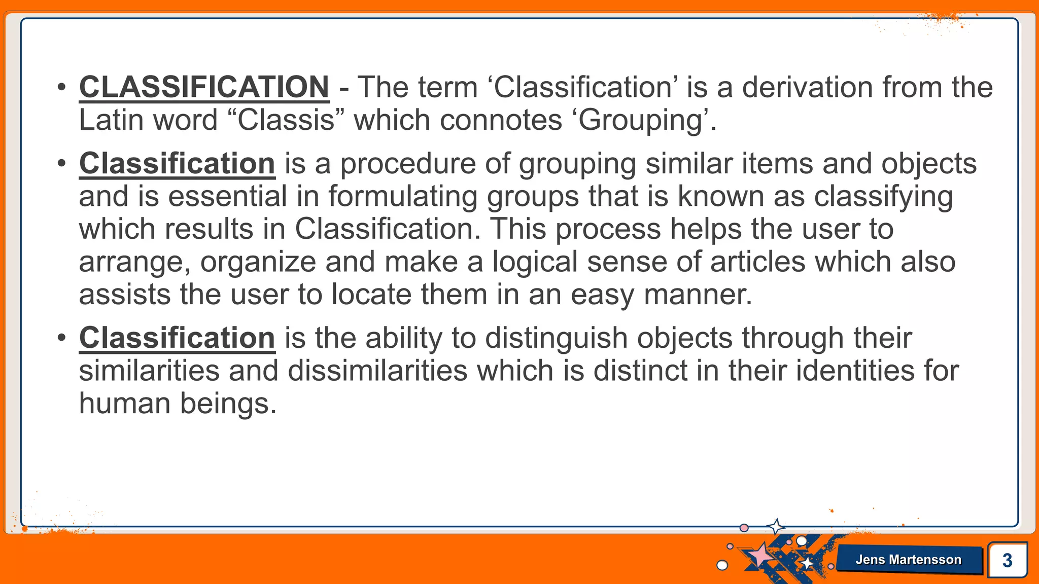 Library classification | PPTX