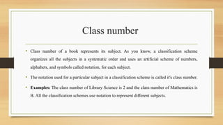 Library Classification and Cataloguing ODL.pptx
