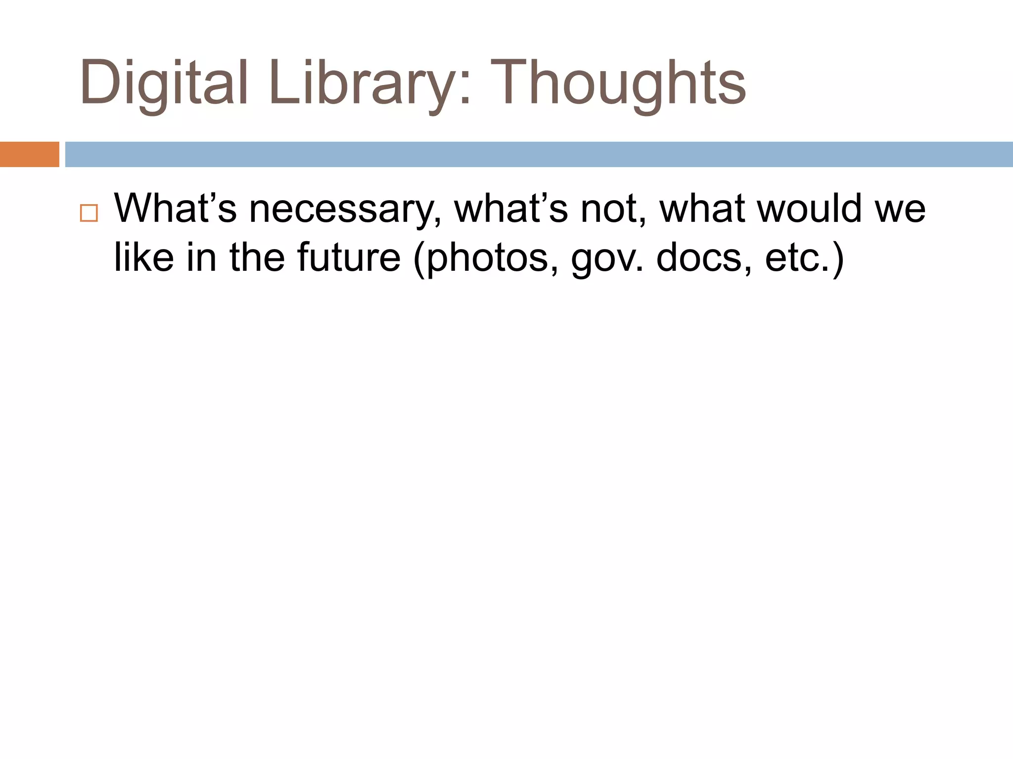 Library Committee Meeting