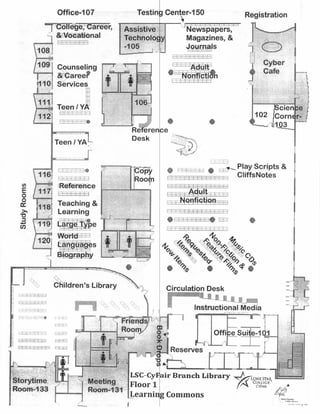 Library Floor Plan