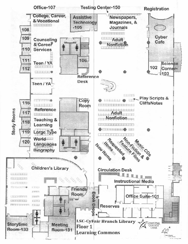 Library Floor Plan