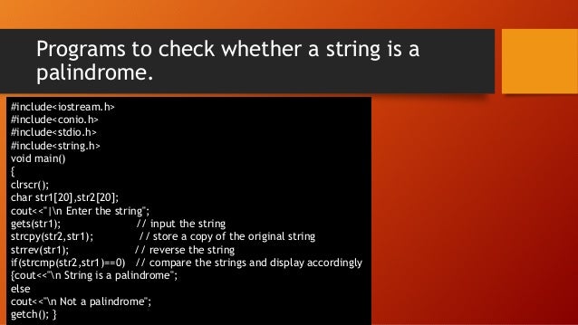 Library functions in c++