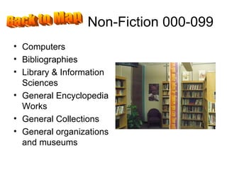 Non-Fiction 000-099 Computers Bibliographies Library & Information Sciences General Encyclopedia Works General Collections General organizations and museums Back to Map 