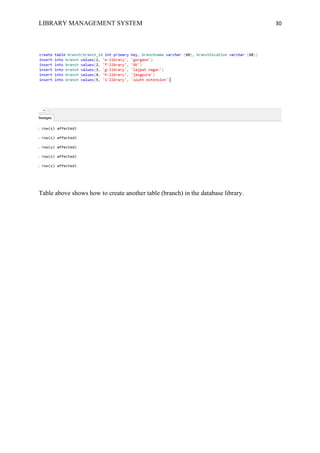 Library management | PDF
