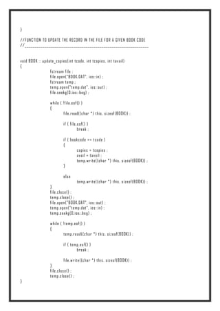 Library management | PDF