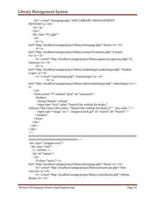 Library management system | PDF