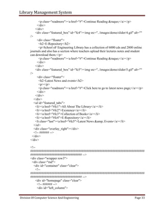 Library management system | PDF